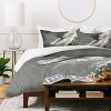 Deny Designs King Sarah Eisenlohr Spring Skiing Duvet Cover and Pillow Sham Black - 2 of 4