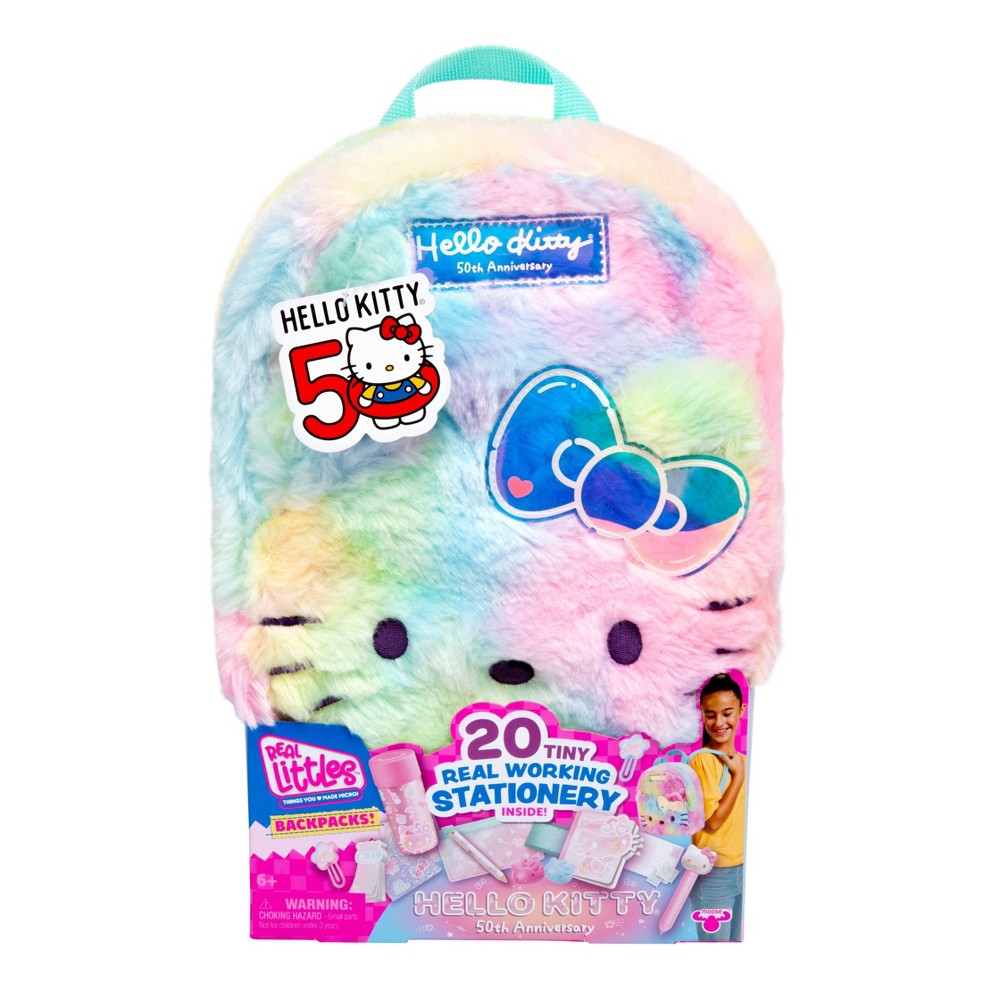 Real littles backpack hello kitty top