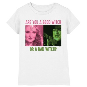 Girl's The Wizard Of Oz Good Witch Or Bad Witch T-Shirt - 1 of 3