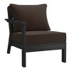 WestinTrends Avalon Outdoor Patio HDPE Sectional Sofa with Patio Cushions - 4 of 4