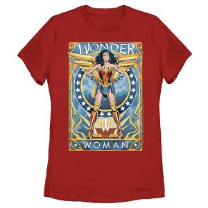 Women's Wonder Woman 1984 Trading Card T-Shirt - 1 of 4
