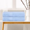 Unique Bargains Cotton Highly Absorbent Lightweight Quick Dry Bath Towels 2 Packs - 3 of 4