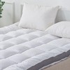 Aghana Digitals Plush Twin Mattress Pad Protector for Extra Comfort - 2 of 4