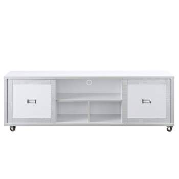 Pierre TV Stand for TVs up to 60" Winter White - HOMES: Inside + Out