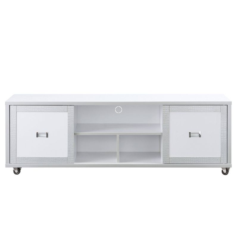 Pierre TV Stand for TVs up to 60&#34; Winter White - HOMES: Inside + Out, 1 of 8