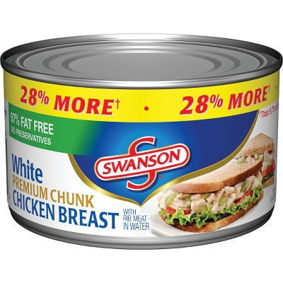 Swanson Premium White Chunk Chicken Breast In Water 12 5oz Target