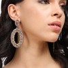 SOHI Women's Antique Gold Party Drop Earrings - 4 of 4