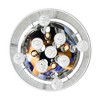 CWI Lighting Water Drop 4 Light Drum Shade Flush Mount With Chrome Finish - 4 of 4