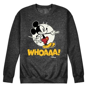 Men's - Disney - Mickey Mouse Graphic Fleece Sweatshirt - 1 of 4