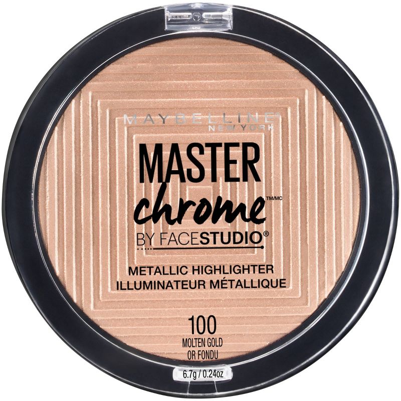 Maybelline Face Studio Master Chrome Metallic Highlighter - 0.24oz, 1 of 12