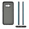 Reiko Samsung Galaxy S8 Edge /S8+/ S8 Plus Denim Texture TPU Protector Cover in Blue - 3 of 4