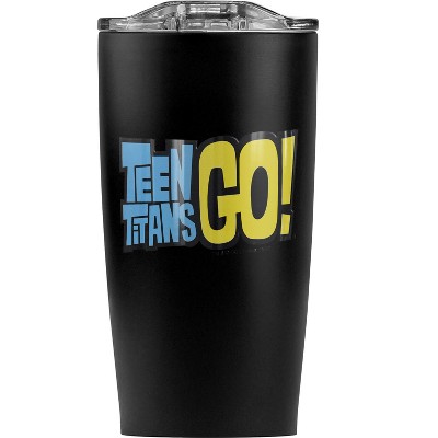 Teen Titans Go! Logo Steel Tumbler 20oz Coffee Travel Mug