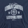 Men's Grand Canyon National Park Established Date Pull-Over Hoodie - 2 of 4