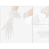INSPIRE CHIC Women's Short Polka Dots Mesh Lace Gloves with Bow - 3 of 4