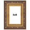 PosterPalooza | Photo Size Museum Gold Picture Frame - UV Acrylic, Foam Board Backing, Hanging Hardware - 2 of 4