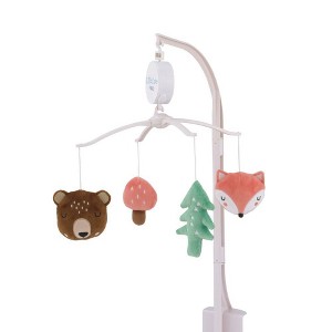 NoJo Little Love Retro Happy Camper Forest Nursery Crib Musical Mobile - 1 of 2