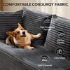 GustoWave 106 Inch Reversible Sectional Sofa, l-Shaped Cloud Couch with Oversized Chaise,3-Seat Contemporary Sofa with Memory - 3 of 4