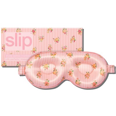 Slip Silk Contoured Sleep Mask - Ideal For Eyelashes - Great For Travel & Home