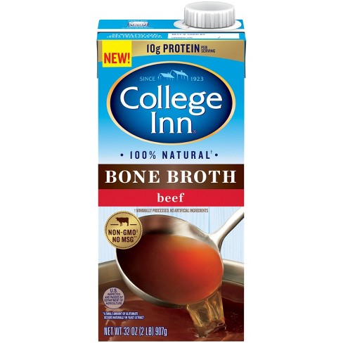 College Inn Bone Broth Beef - 32oz : Target