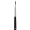 Creative Mark Rhapsody Kolinsky Sable Brushes for Professional Watercolorists - Round  Excellent Spring, Full Belly, Split-Proof Points, Chrome - 3 of 4
