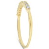 Pompeii3 1/4ct 14K Yellow Gold Diamond Wedding Anniversary Ring Band - 2 of 4