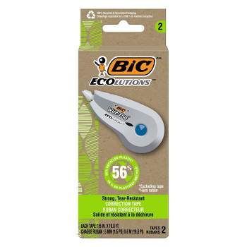 BIC® WITE-OUT® EXTRA COVERAGE CORRECTION FLUID, WHITE
