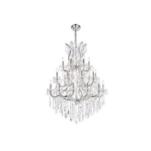 Elegant Lighting Maria Theresa 28 - Light Chandelier in  Chrome - 1 of 3