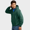 Hanes Ultimate Men's Full-Zip Heavyweight Fleece Hoodie - 3 of 4