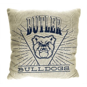 NCAA 26 x 26 New Wave Woven Tapestry Pillow Butler Bulldogs - 1 of 4