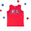 The Juniper Shop Coquette America Arched Toddler Tank - 2 of 4