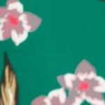 clover green tropical floral