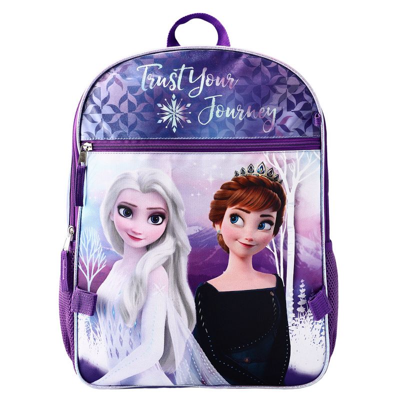 Frozen 16 inch Backpack 4-piece Set with lunch box for girls, 3 of 6