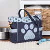 The Lakeside Collection Quilted Cat, Dog or Paw Print Tote - Dog Paw - 2 of 2