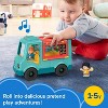 Fisher-Price Little People Musical Toddler Toy Serve It Up Food Truck Vehicle with 2 Figures for Pretend Play Kids Ages 1+ Years - 2 of 3