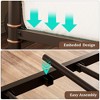 Garvee Twin Daybed with Classic Headboard – Heavy Duty Steel Slats, Sofa Bed Frame for Living Room, Bedroom, Guest Room, No Box Spring Needed - 4 of 4