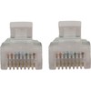 Tripp Lite Cat6a 10G UTP Ethernet Cable, 1 ft, White, Model N261S01WH - 3 of 4