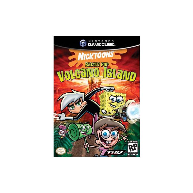 Nicktoons Battle For Volcano Island - Nintendo Gamecube, 1 of 2