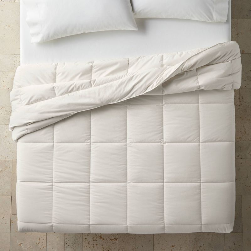  Natural Wool Blend Down Comforter - Casaluna™, 4 of 8