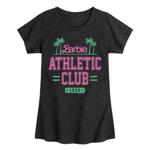Girls' - Barbie - Barbie Athletic Club Fitted Short Sleeve Graphic T-Shirt - 1 of 4