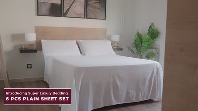 Vanilla Twin Microfiber Deep Pocket Sheet Set