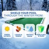 Swimline Hydrotools Supreme Guard Heavy Duty Winter Pool Cover for 16x32 Ft Inground Swimming Pools, Rectangular Design, Green/Black - 2 of 4