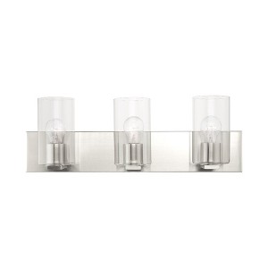 Livex Lighting Zurich 3 - Light Vanity in  Brushed Nickel - 1 of 1