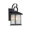 Chloe Lighting Hinkley Transitional 1 Light Black Outdoor Wall Sconce 13" Height - 2 of 3