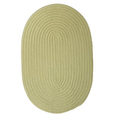 Colonial Mills Boca Raton - Celery 2 Ft x3 Ft Oval Rug Indoor/Outdoor 100% Polypropylene