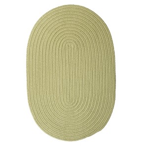 Colonial Mills Boca Raton - Celery 2 Ft x3 Ft Oval Rug Indoor/Outdoor 100% Polypropylene - 1 of 4