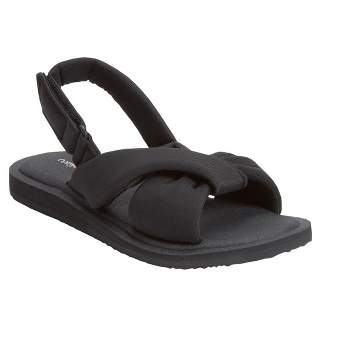 Comfortview Women's Wide Width The Taylor Sandal By Comfortview