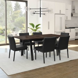 Set of 2 Amisco Perry Upholstered Dining Chairs - 1 of 4