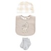Hudson Baby Cotton Layette Set, Neutral Safari - 2 of 4
