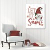 Courtside Market Let it snow Gnome 30x40 Gallery-Wrapped Canvas - 2 of 4