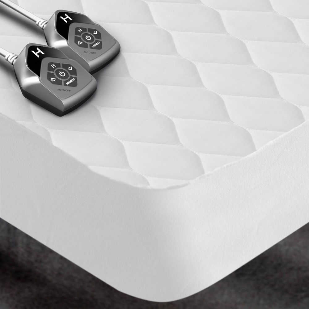 Photos - Mattress Cover / Pad Biddeford King Electric Heated Quilted Mattress Pad